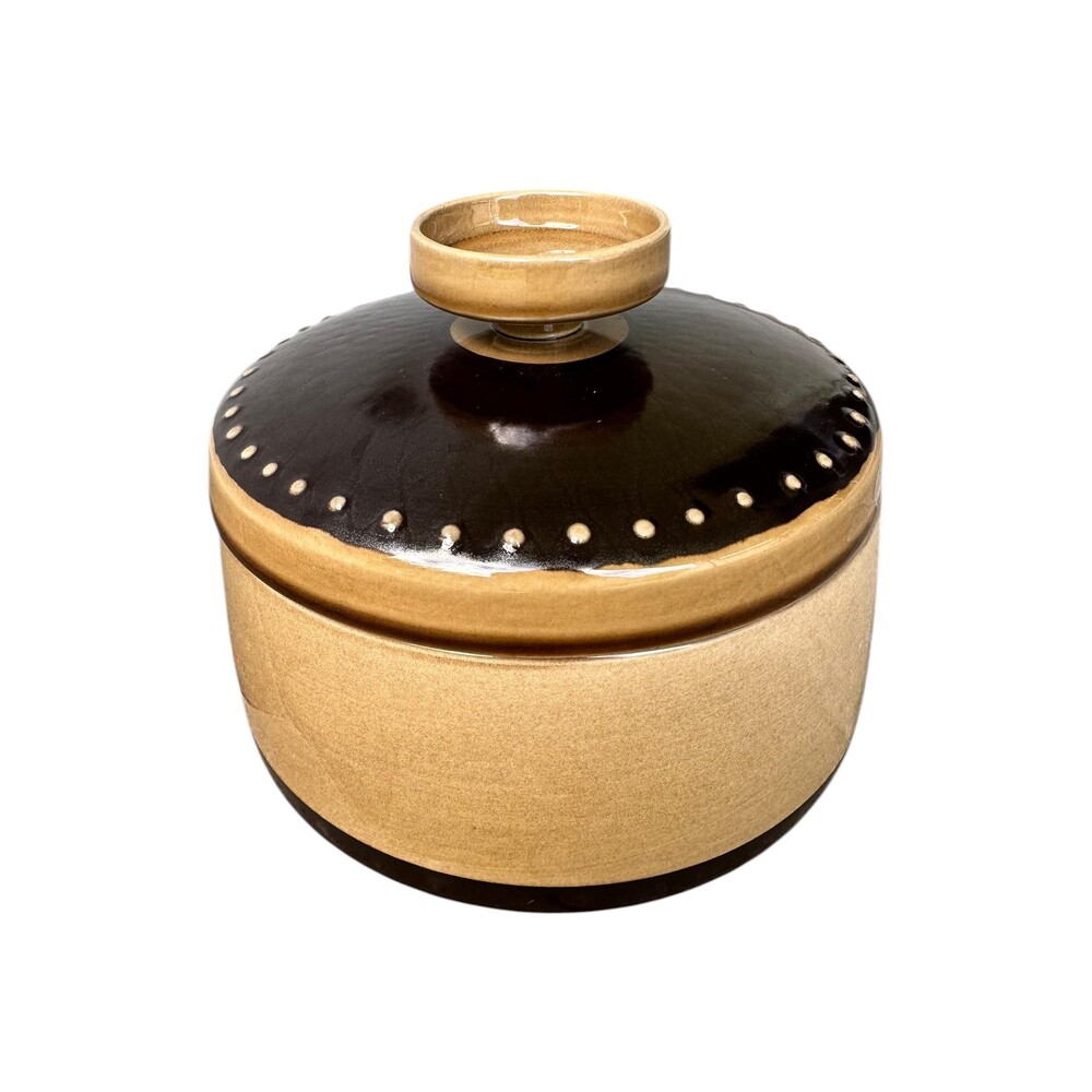 Vintage Franciscan Discovery Casserole Dish – MCM Tahiti Pottery 1.75 QT